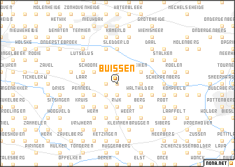 map of Buissen