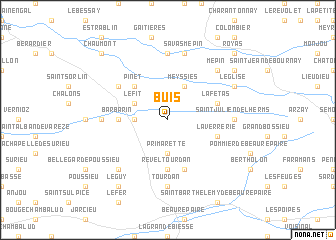 map of Buis