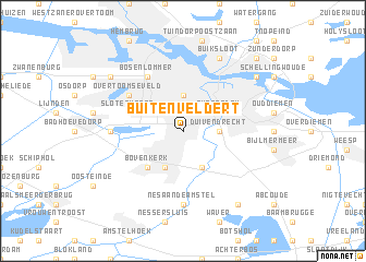 map of Buitenveldert