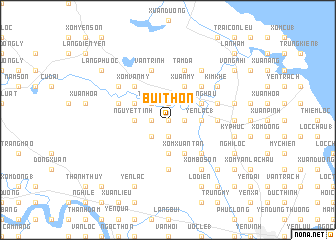 map of Bui Thôn