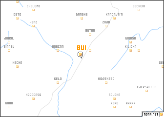 map of Buʼī