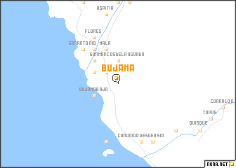 map of Bujama