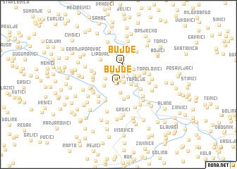 map of Bujde