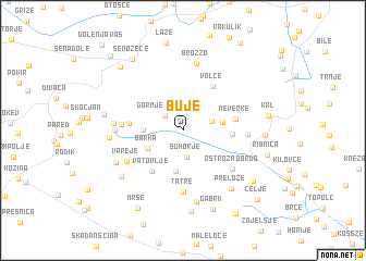 map of Buje