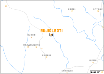 map of Buji Albati