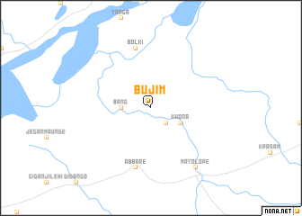 map of Bujim