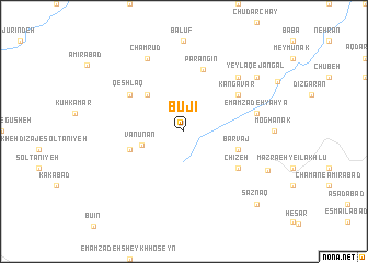 map of Būjī