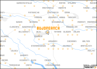 map of Bujoreanca