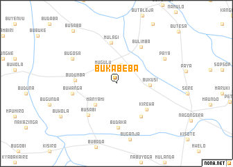 map of Bukabeba