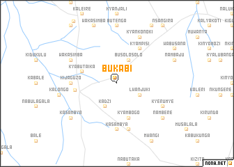 map of Bukabi