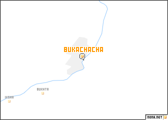 map of Bukachacha