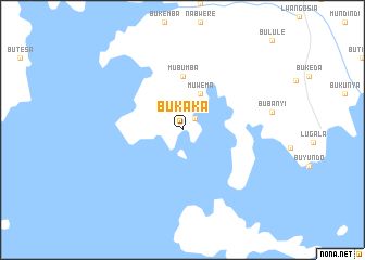 map of Bukaka