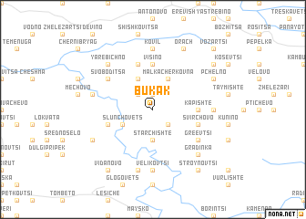 map of Bukak