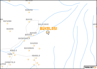 map of Bukalasi