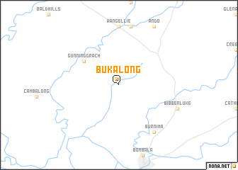 map of Bukalong