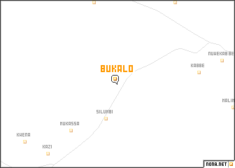 map of Bukalo