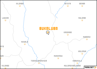 map of Bukaluba