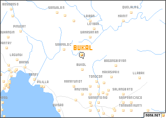 map of Bukal