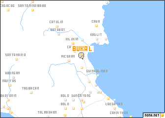 map of Bukal