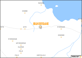 map of Bukandwe
