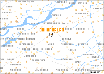 map of Bukan Kalān