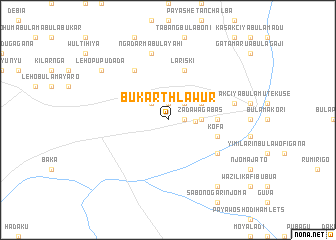 map of Bukar Thlawur