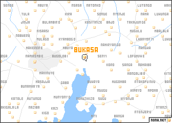 map of Bukasa