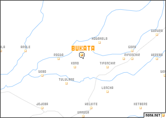 map of Bukʼata