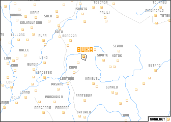 map of Buka