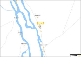 map of Buka