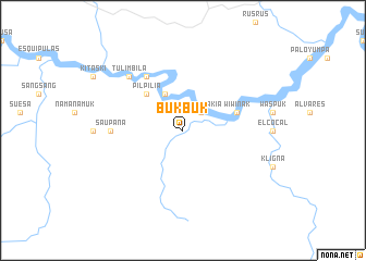 map of Bukbuk