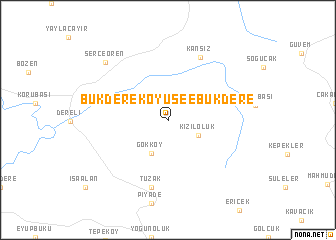 map of Bükdere Köyü see Bükdere