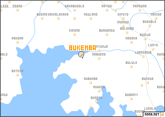 map of Bukemba