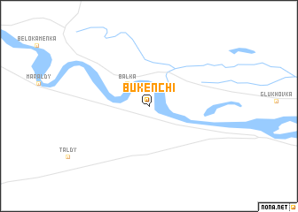 map of Bukenchi