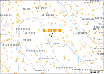 map of Bukerāni
