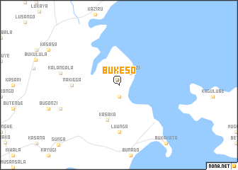 map of Bukeso