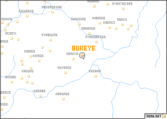 map of Bukeye