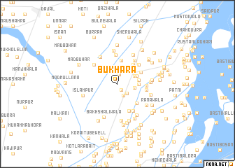 map of Bukhāra