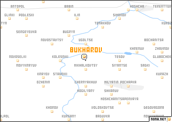 map of Bukharov