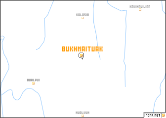 map of Bukhmai Tuak