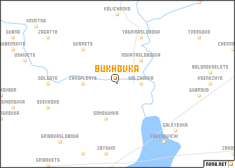 map of Bukhovka