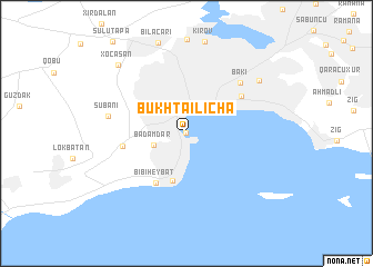 map of Bukhta-Ilʼicha