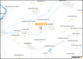 map of (( Bukhta ))