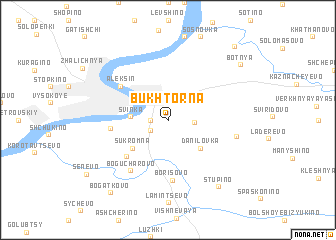 map of Bukhtorna