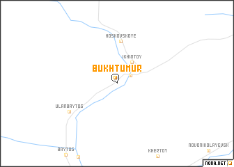 map of Bukhtumur