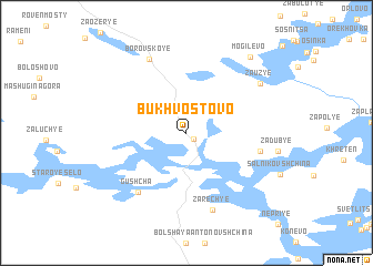 map of Bukhvostovo