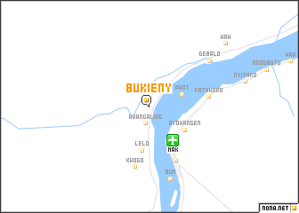 map of Bu Kieny