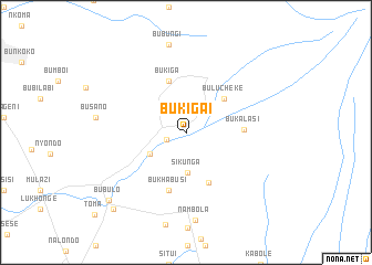 map of Bukigai