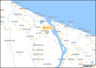 map of Bukig