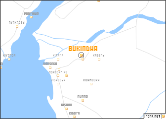 map of Bukindwa